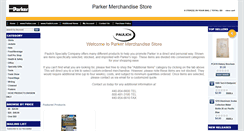 Desktop Screenshot of parkermerchandise.com